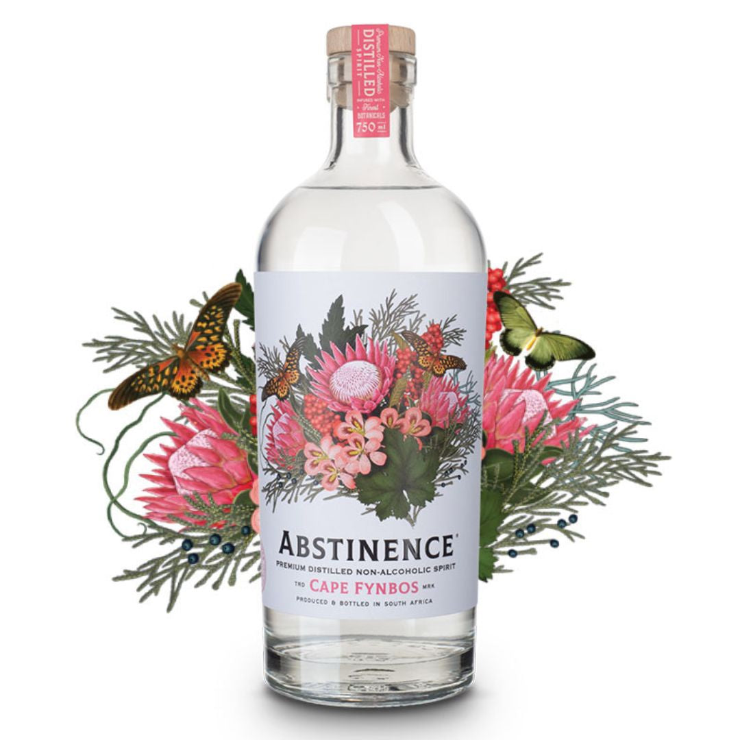 Abstinence Cape Floral Non Alcoholic Gin Dry Dock Liquor