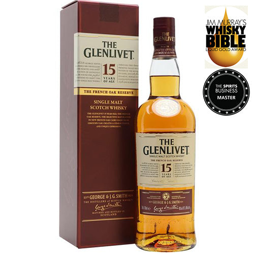 The Glenlivet 15 YO Single Malt Scotch Whisky – Dry Dock Liquor