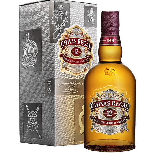 普段使い　CHIVAS 12年 700ml 8本セット Chivas Regal 12 YO – Dry Dock Liquor