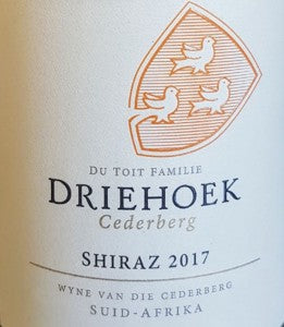 Winemag review: Driehoek Shiraz 2017