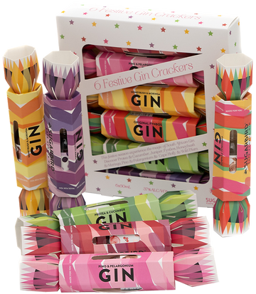 Sugarbird Gin Crackers 6 x 40ml