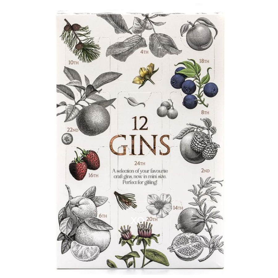 Sugarbird & Friends Gin Advent Calendar 12x40ml