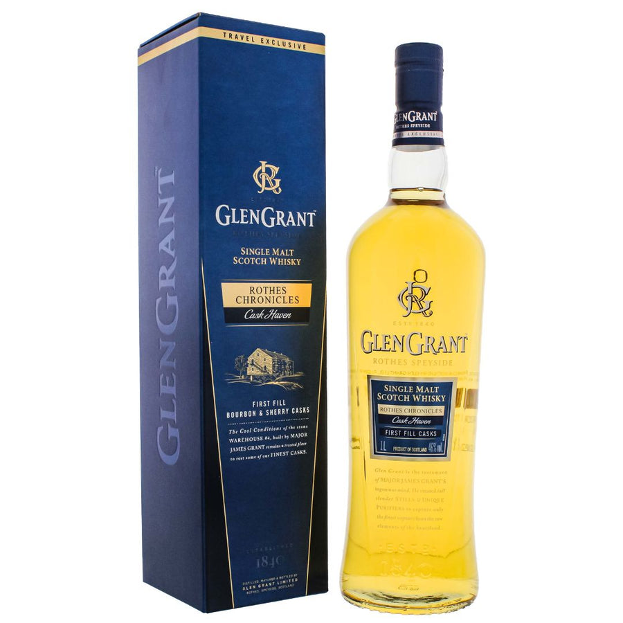 Glen Grant Cask Haven Travel Single Malt Whisky 1L