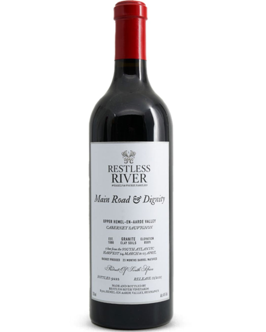 Restless River 'Main Road & Dignity' Cabernet Sauvignon 2022