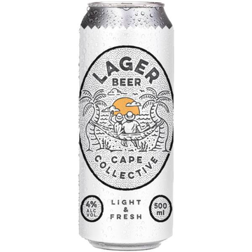 Cape Collective Lager Can x 24