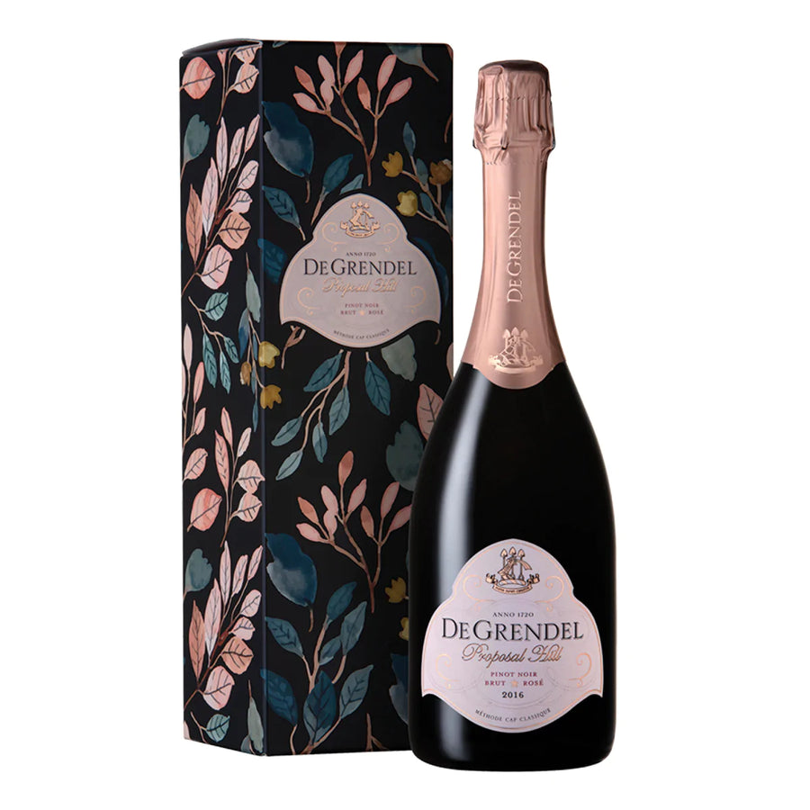 De Grendel Proposal Hill Brut Rose in Gift Box