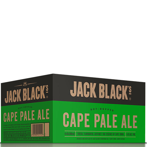Jack Black Cape Pale Ale 340ml NRB x 24