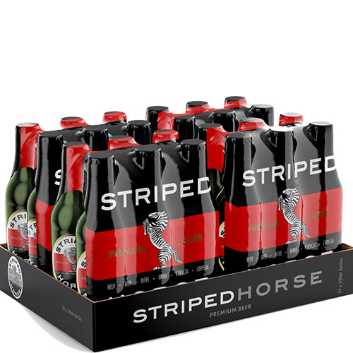 Striped Horse Lager 330ml NRB x 24