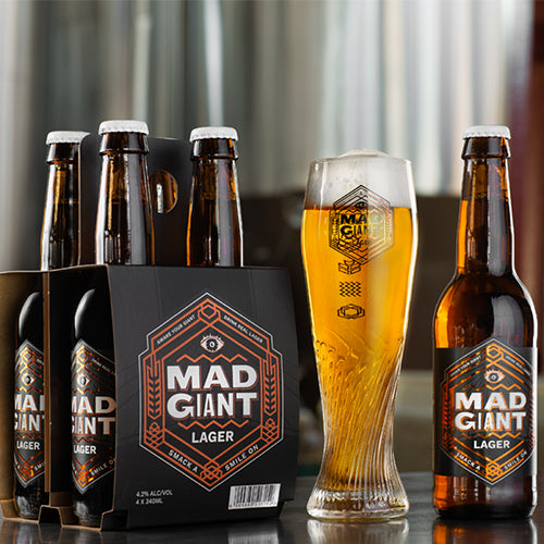 Mad Giant Lager 340ml NRB x 24