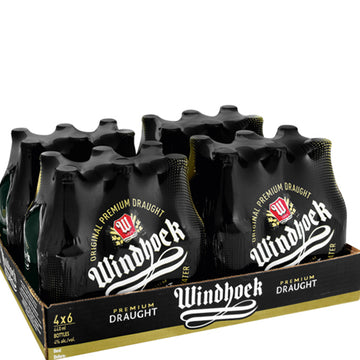 Windhoek Draught 440ml NRB x 24