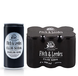 Fitch & Leedes Club Soda Can